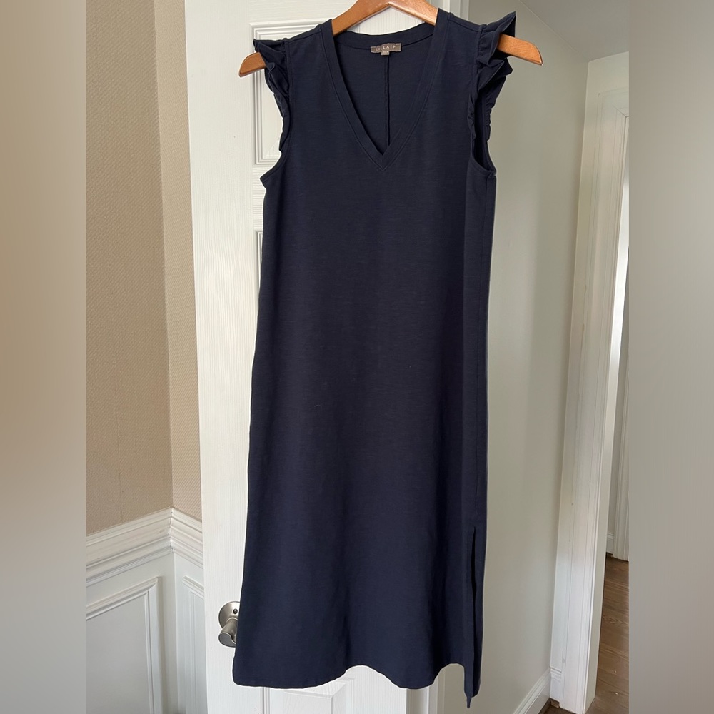 Lilla P Ruffle Sleeve Dress